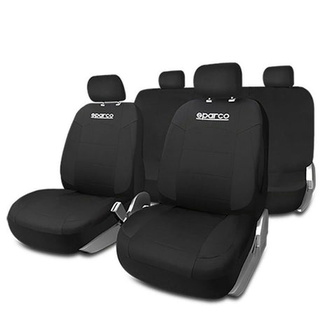 Set Presvlaka za Sjedala Sparco Strada - Crna