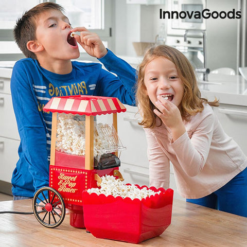 Uređaj za Izradu Kokica Sweet &amp; Pop Times InnovaGoods 1200W Crveni