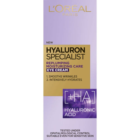 L&#39;Oreal Paris Hyaluron Specialist krema za područje oko očiju 15 ml