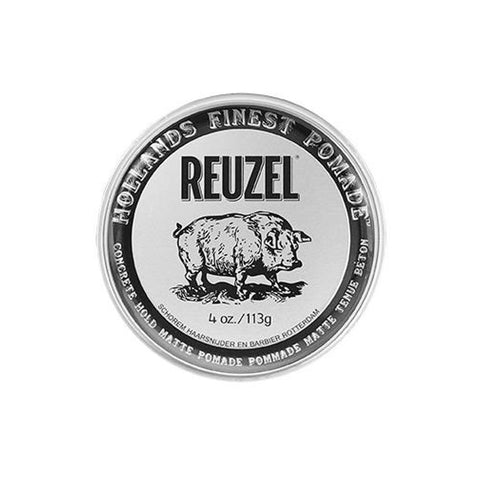 REUZEL Concrete Hold Matte Pomade - Snažna Fiksacija i Mat Izgled