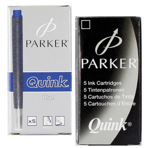 Patrone za nalivpero Parker 1950384, patrone 5/1, boja tinte plava