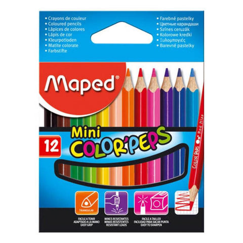 Bojice drvene Maped Color&#39;Peps 12/1 mini MAP832500