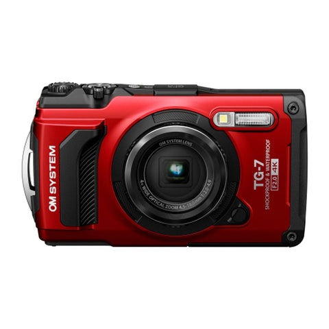 Olympus fotoaparat TG-7, crvena