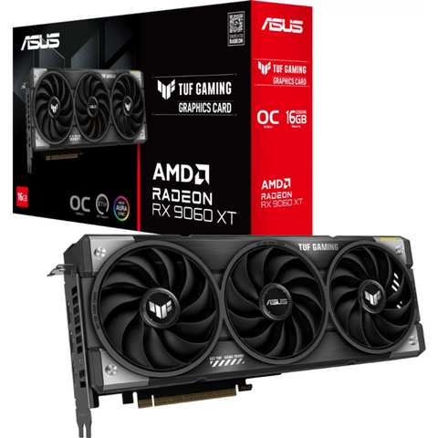 ASUS TUF Gaming Radeon RX 9060 XT OC Grafička Kartica, 16GB GDDR6, PCI-E 5.0