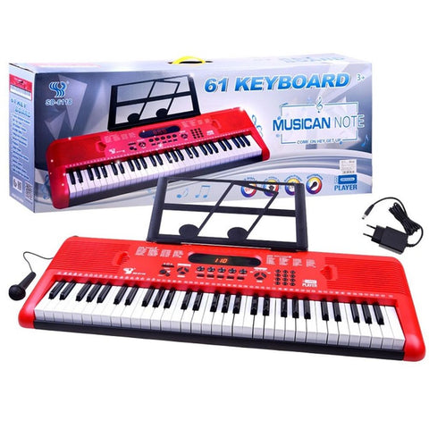 Dječje klavijature s mikrofonom SD-6118 - Red