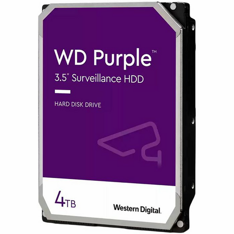 WD PURPLE 4TB SATA3, 6Gb/s, 256MB (IZLOŽBENI ARTIKL)