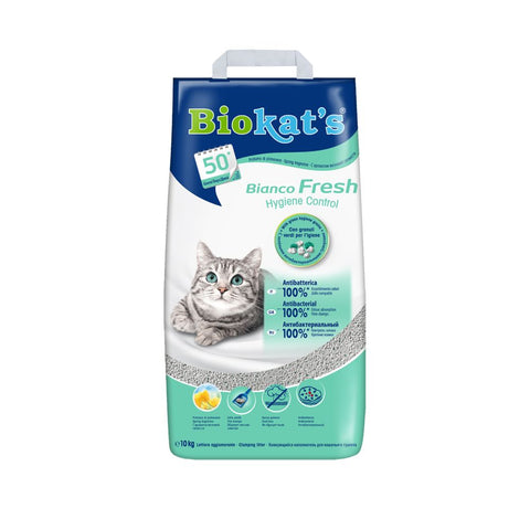 Gimborn Biokat&#39;s pijesak za mačke Bianco Fresh Hygienic, 10 kg