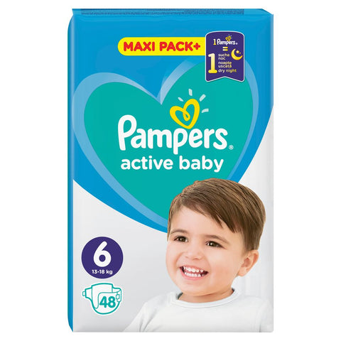 Pampers Active Baby Maxi Pack Plus