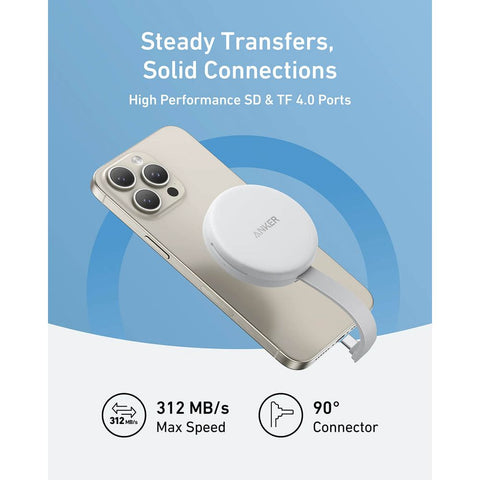 Anker Maggo USB-C Adapter (3-u-1, 10 Gbps, za iPhone)