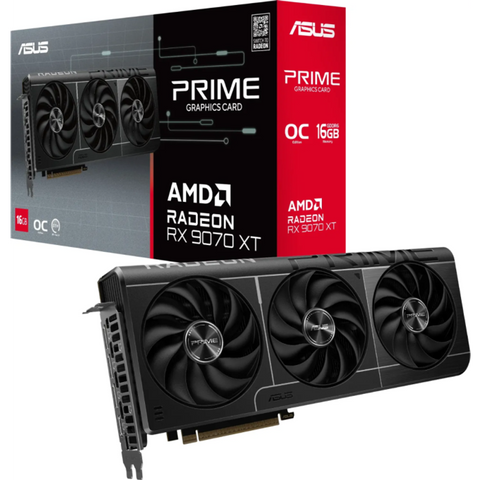 ASUS Grafička Kartica Prime Radeon RX 9070 XT OC, 16GB GDDR6, PCI-E 5.0