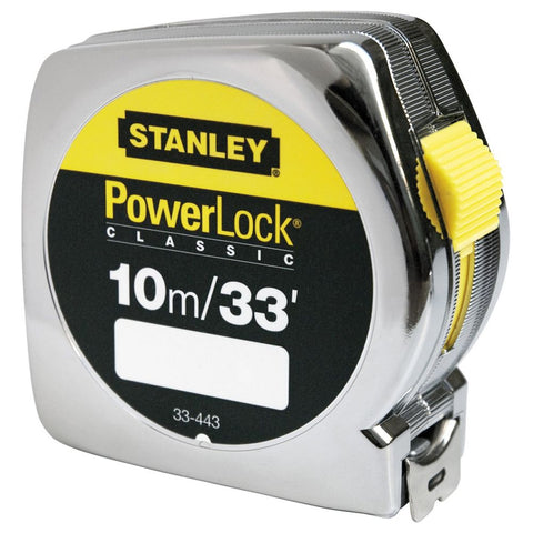 STANLEY METAR POWERLOCK ABS 10M METRIČNI/COLNI 0-33-443