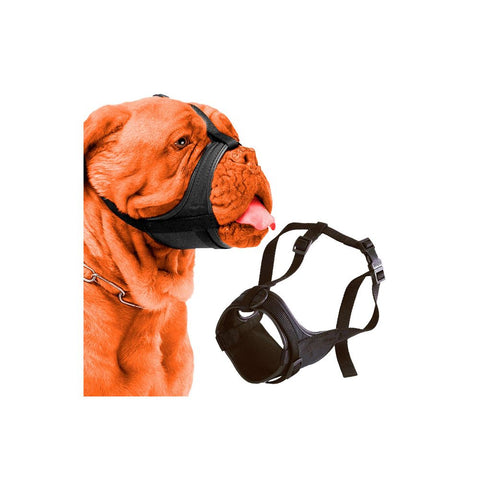 Ferplast Brnjica Safe za pse Boxer, Bordoška; Crna