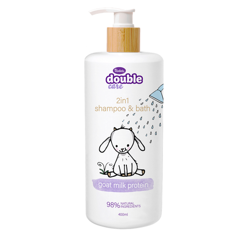 Violeta Double Care Baby šampon i kupka 2u1 400ML