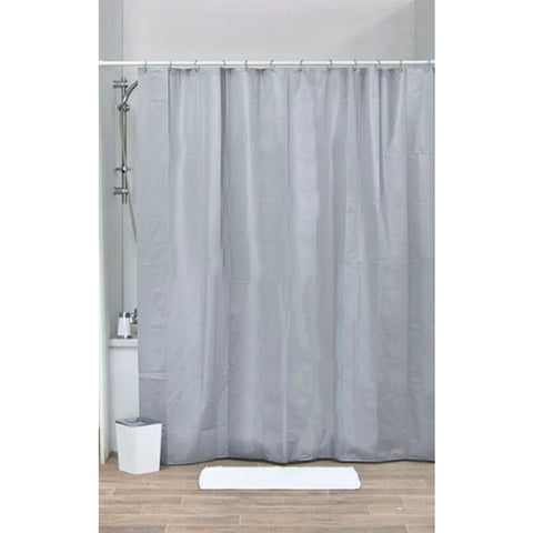 TENDANCE ZAVJESA ZA KADU 180X200CM EVA, SREBRNA