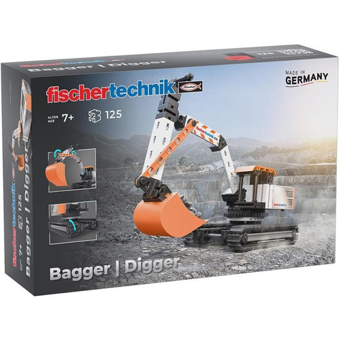 Fischertechnik slagalica STEM, 125 dijelova, 7+, Bager