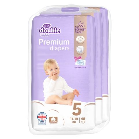 Violeta pelene PREMIUM COTTON sa maramicama Water XXL 3pack, mjesečno pakiranje
