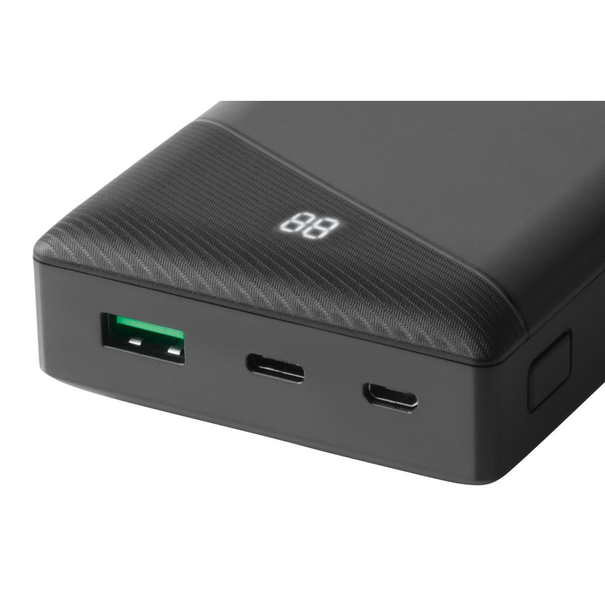 DELTACO power bank 20 000 mAh, 1x USB-C PD, 1x USB-A Brzo Punjenje