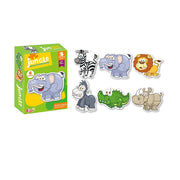 Baby puzzle Vozila - Farma - Zoo – slagalice za djecu Zoo