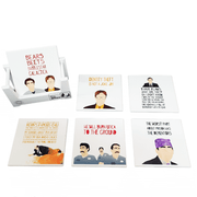 Set Podmetača s Motivima Serije "The Office" – Smijeh na Svakom Stolu  Š1884