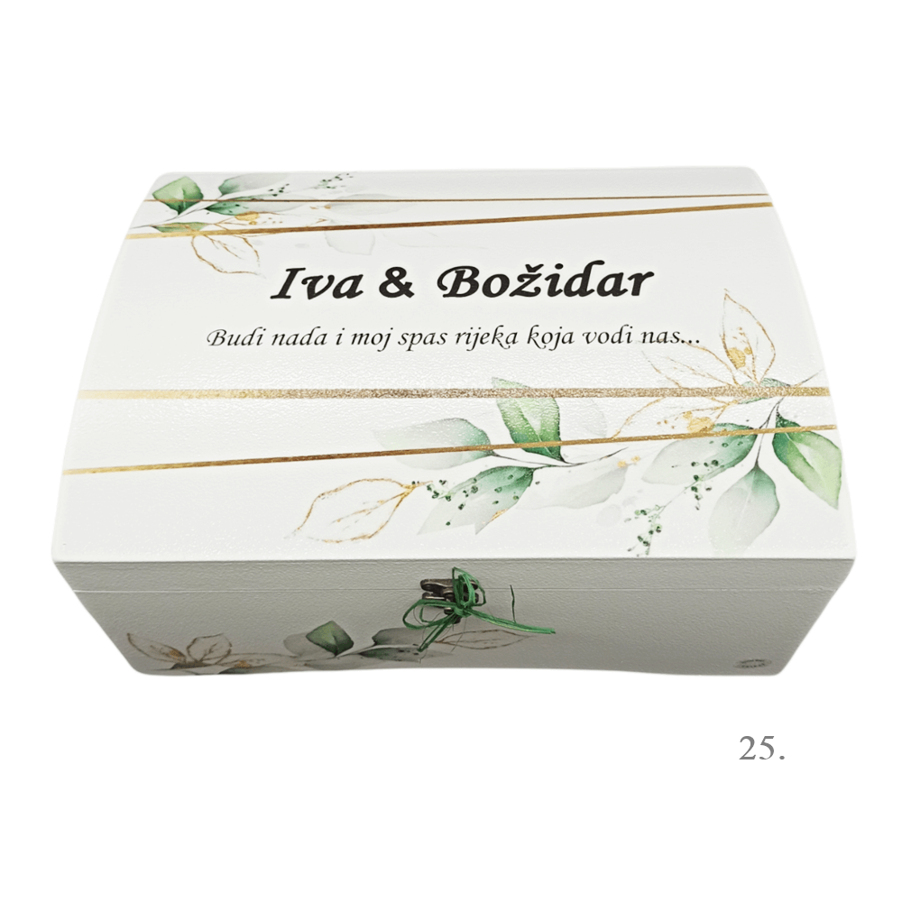Poklon koji priča vašu ljubavnu priču – personalizirana Kutija uspomena! - 25. - 1673