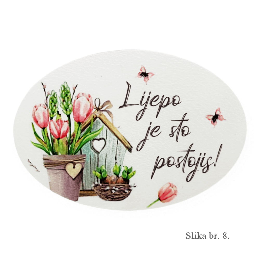 Motivacijski zidni ukrasi s inspirativnim porukama