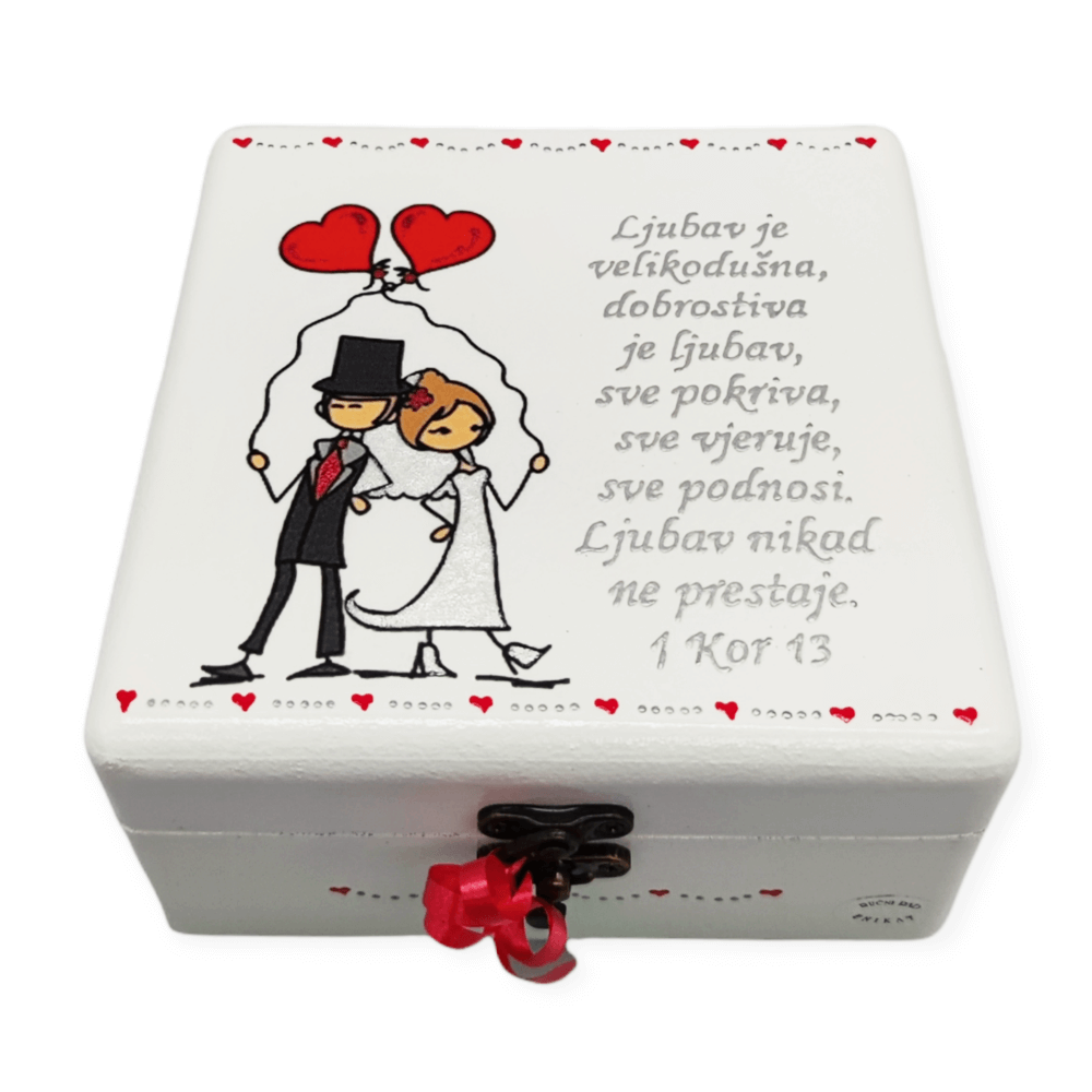Poklon za vjenčanje, godišnjicu!  Kutija uspomena    Š165156