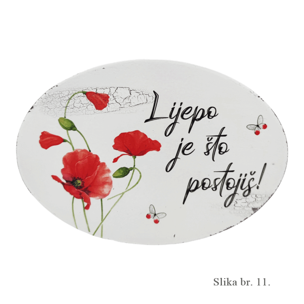 Motivacijski zidni ukrasi s inspirativnim porukama