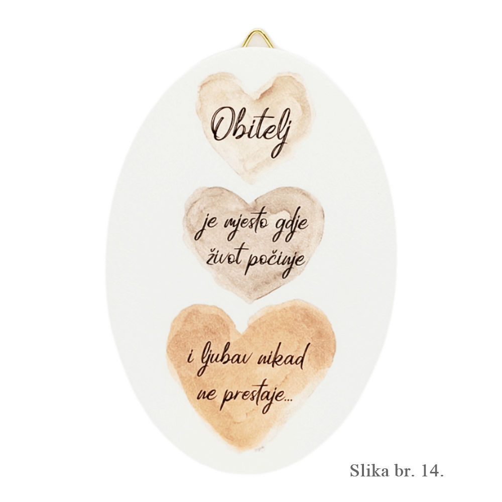 Motivacijski zidni ukrasi s inspirativnim porukama