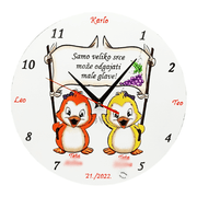 Zidni sat Poklon za tete/odgojiteljice u vrtiću!  Š17139