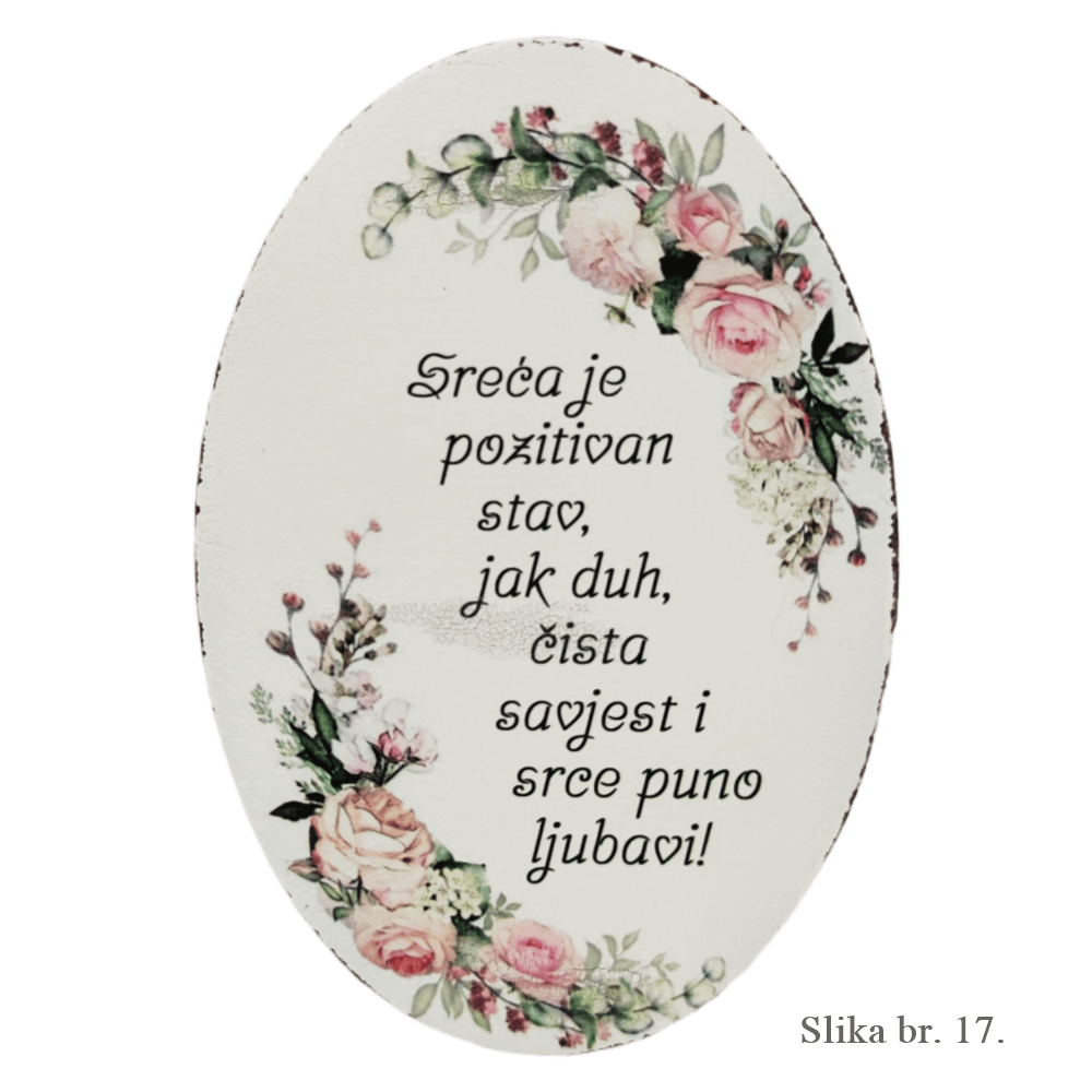 Motivacijski zidni ukrasi s inspirativnim porukama