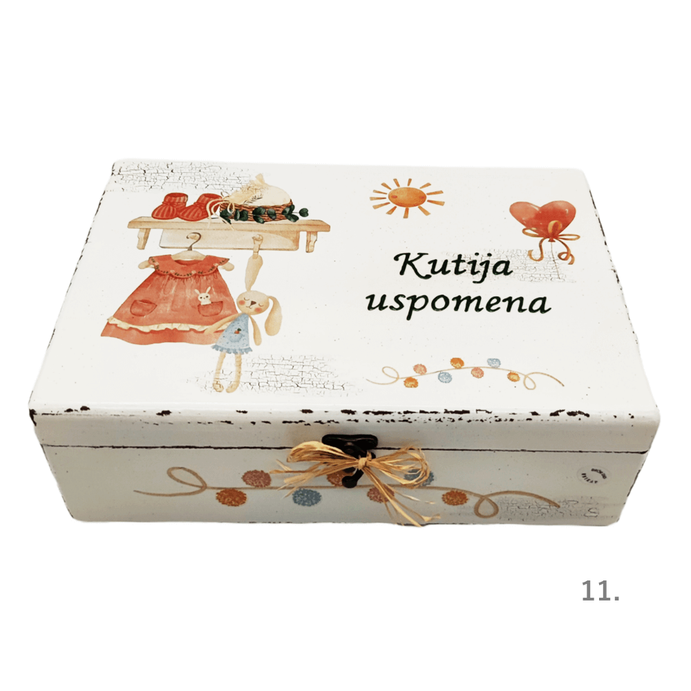 Personalizirana Kutija uspomena – Savršen poklon za rođenje djeteta, rođendan - 11. - 154279