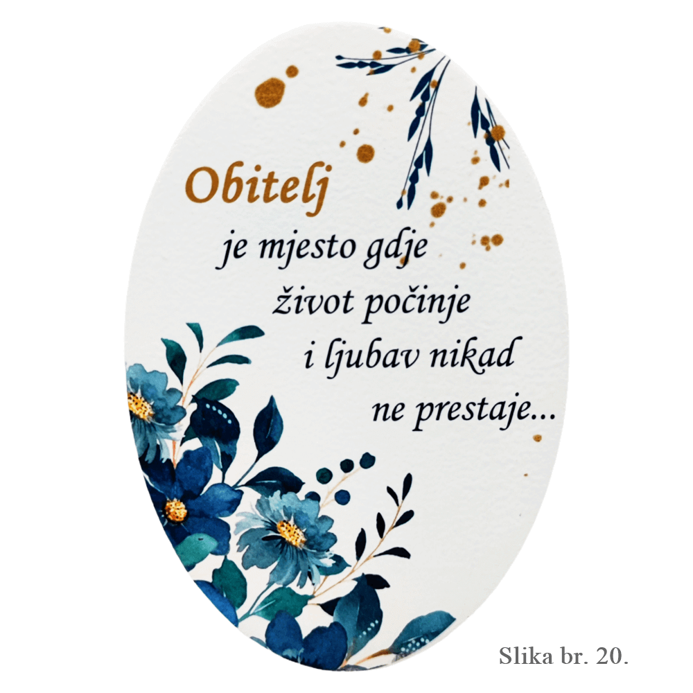 Motivacijski zidni ukrasi s inspirativnim porukama