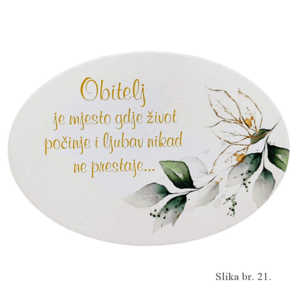 Motivacijski zidni ukrasi s inspirativnim porukama