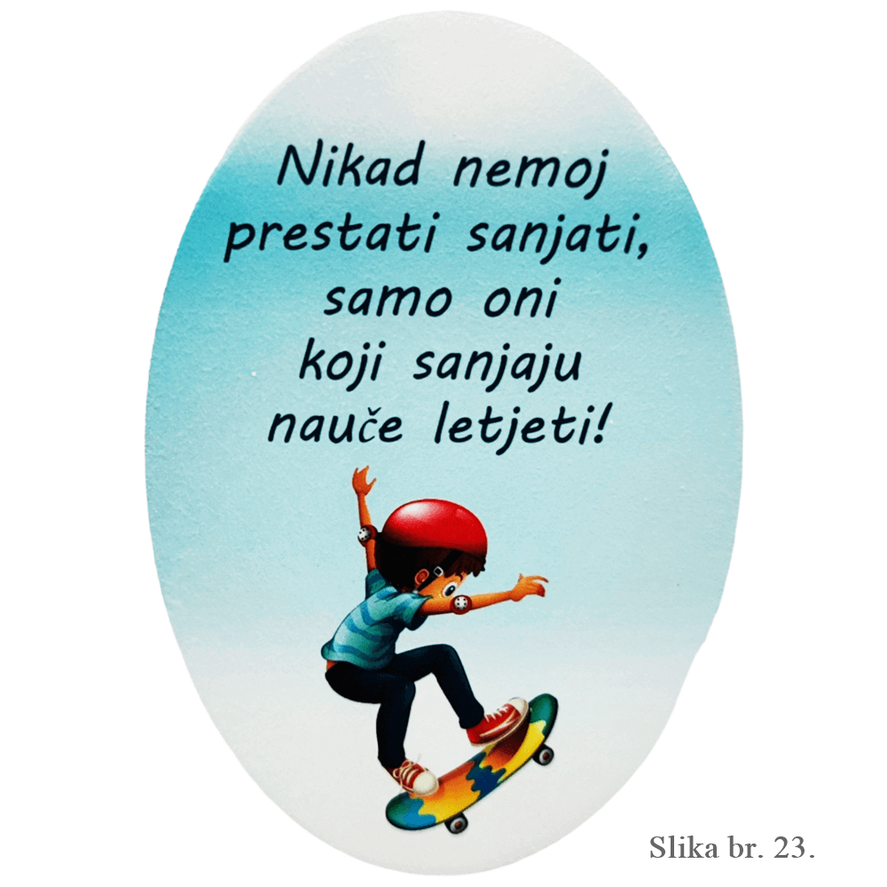 Motivacijski zidni ukrasi s inspirativnim porukama