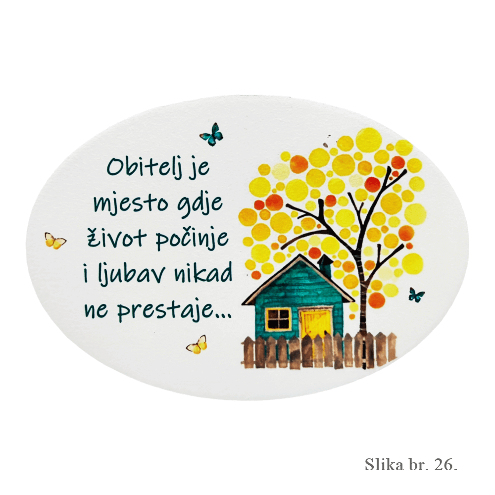 Motivacijski zidni ukrasi s inspirativnim porukama