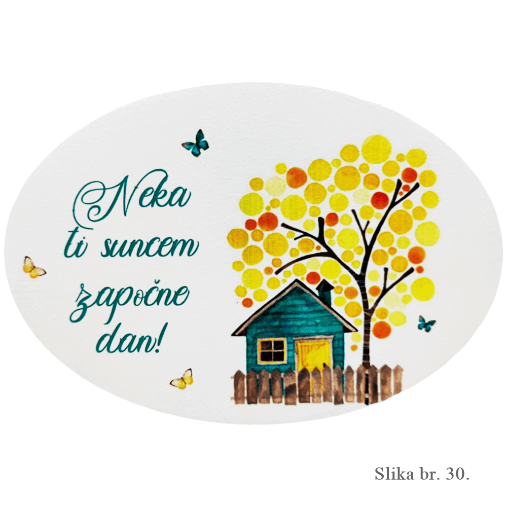 Motivacijski zidni ukrasi s inspirativnim porukama