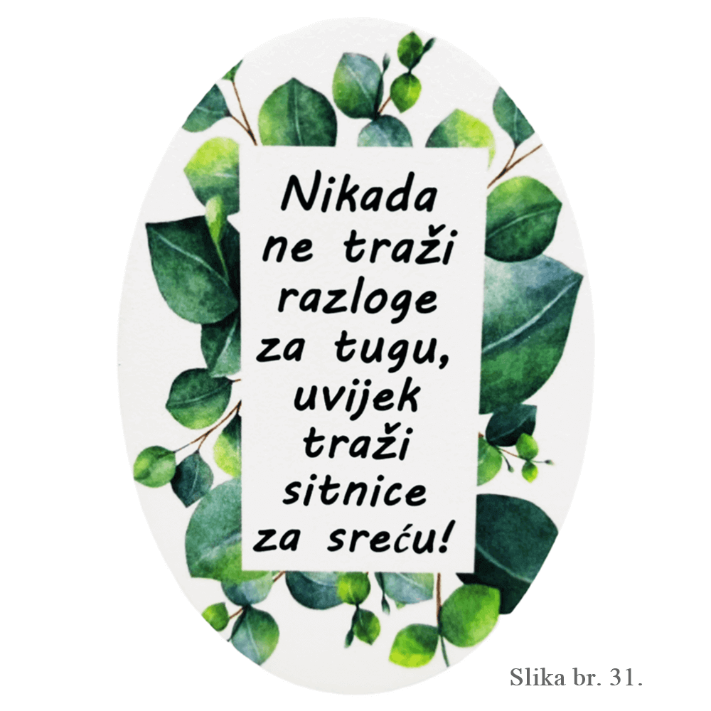 Motivacijski zidni ukrasi s inspirativnim porukama