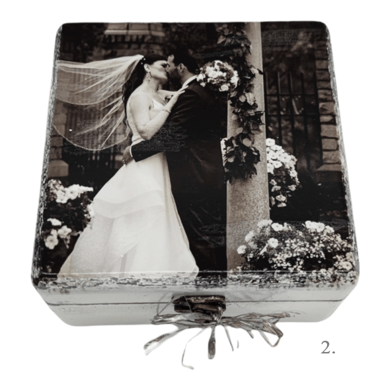 Poklon koji traje cijeli život – personalizirana Kutija uspomena za mladence! - 2. - 191