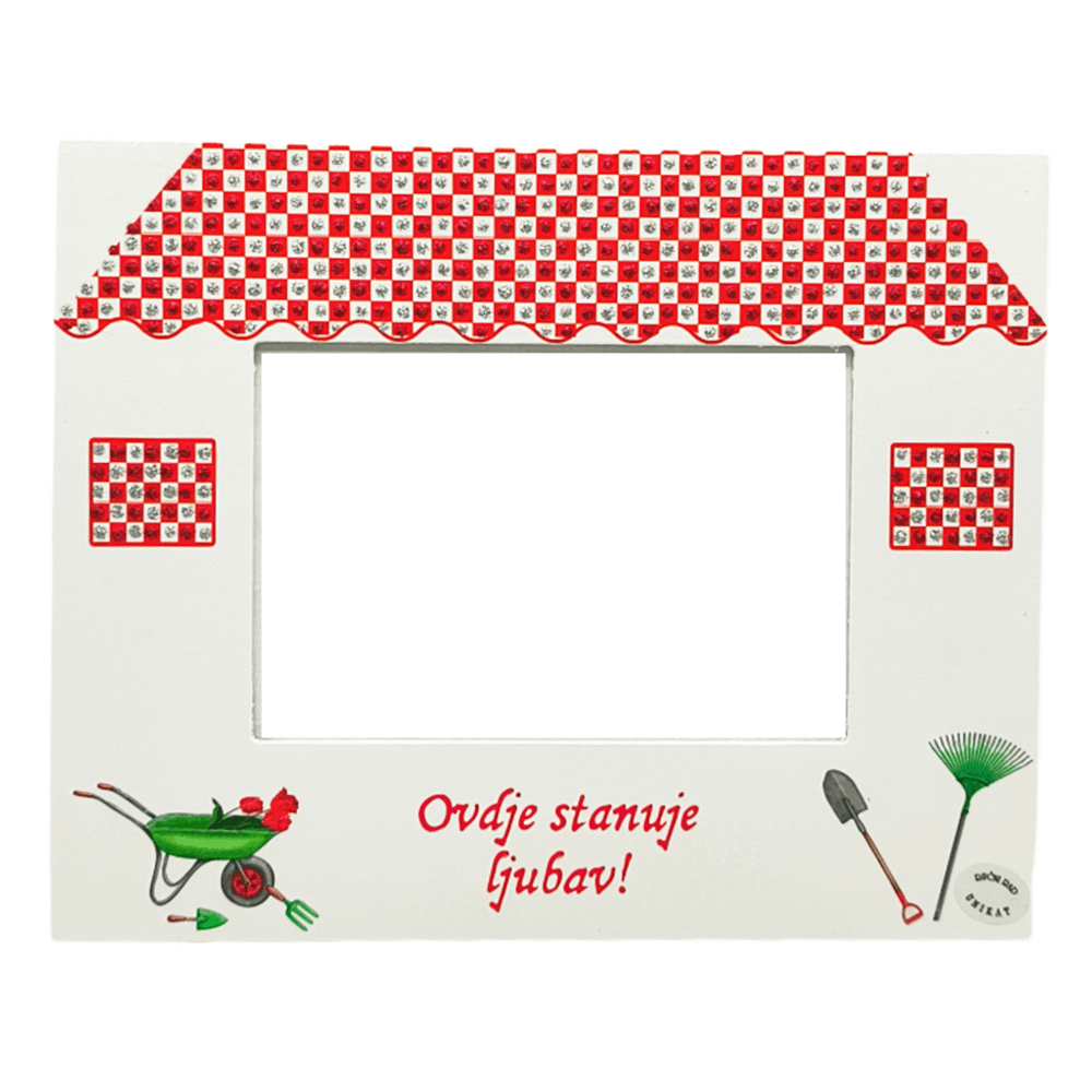 Ovdje stanuje ljubav!  Okvir za fotografije  Š151131