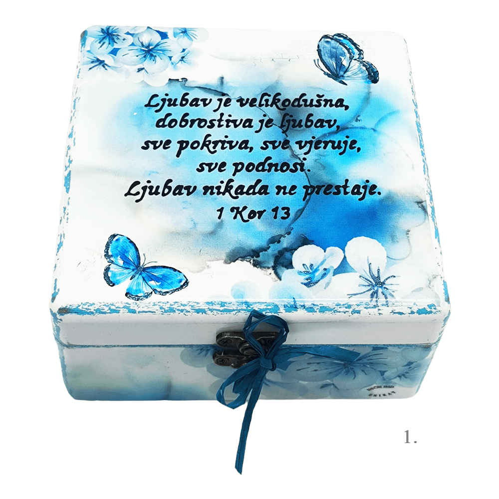 Personalizirane Kutije uspomena za vjenčanje i godišnjicu braka – Poslanica ljubavi! - 1.- 165197