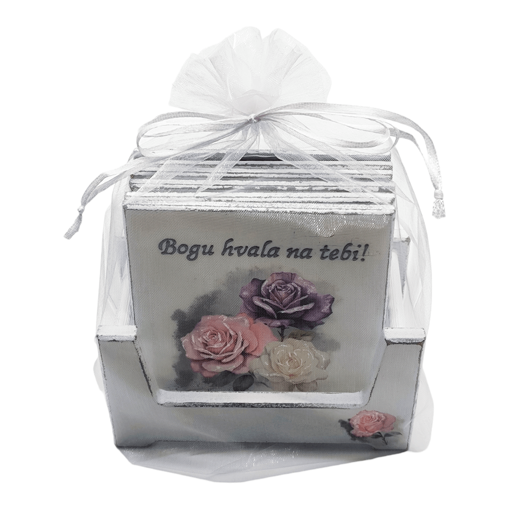 Personalizirani Podmetači za Čaše - Unikatni Poklon koji oduševljava!  Š16368