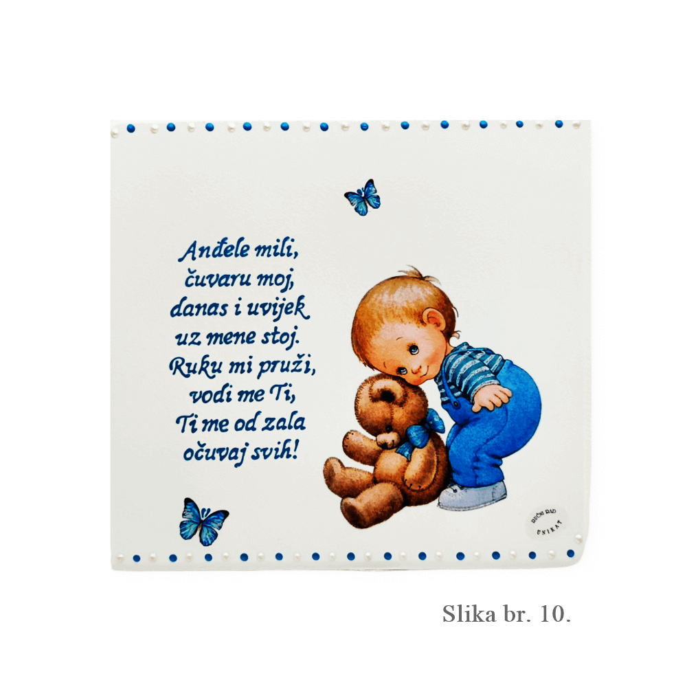 Personalizirana šalica s fotografijom djeteta i imenom