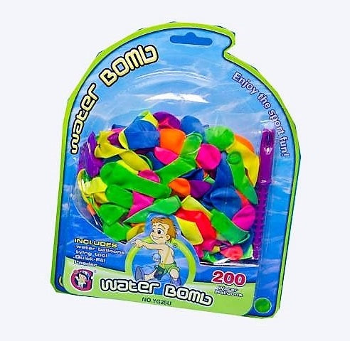 200 vodenih bombi s puhalicom