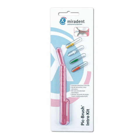 Miradent Pic-Brush Intro Kit rose transparent