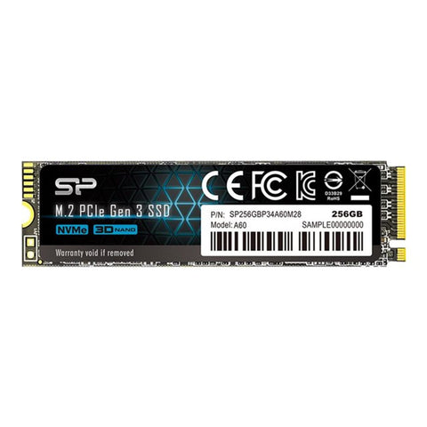 SILICON POWER SSD P34A60 256GB M.2 PCIe SP256GBP34A60M28