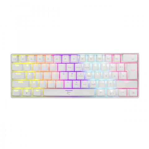 White Shark tipkovnica GK-2022 SHINOBI bijela - mehanička / US - PLAVI SW