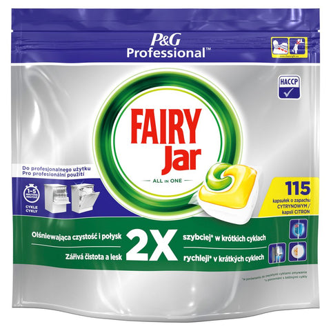 Jar Professional Tablete za pranje posuđa Platinum 115 kom XXL