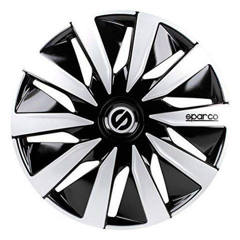 Ratkape Sparco Lazio Crna Srebrna 14&quot; (4 kom)