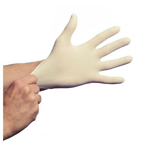Latex rukavice L 100/1
