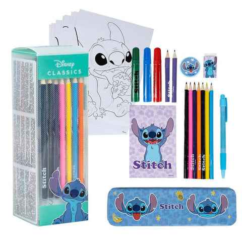 Disney Stitch Set za Bojanje i Pisanje